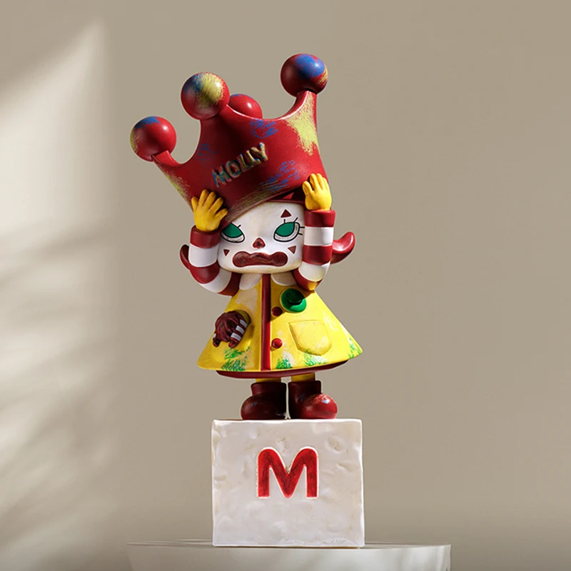 Vintage Collectible Dolls - Estatuas de aniversario POP MART MOLLY,