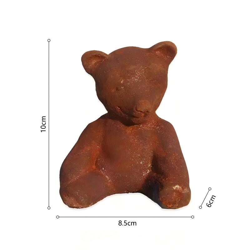 Vintage Collectible Bears - Juego de 2 Figuras de Oso