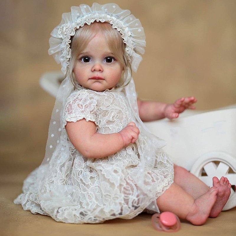 Vintage Collectible Baby Dolls - Muñeca Bebé Reborn Realista de 22