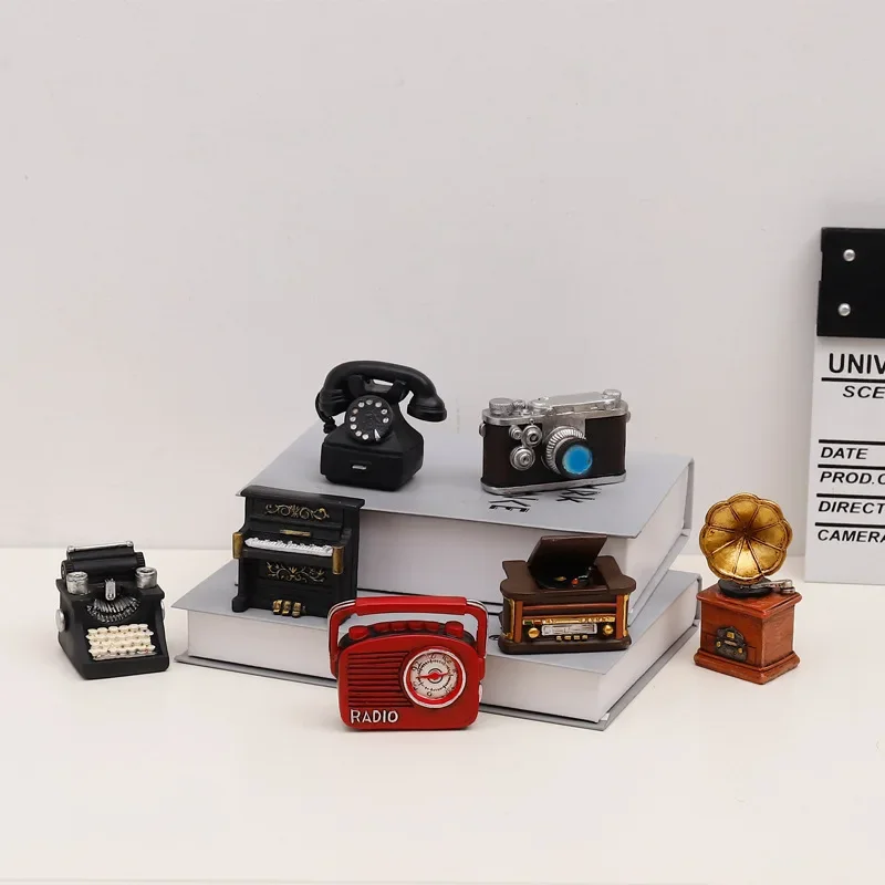 Collectible Vintage Cameras - Mini cámara Vintage, decoración de escritorio,