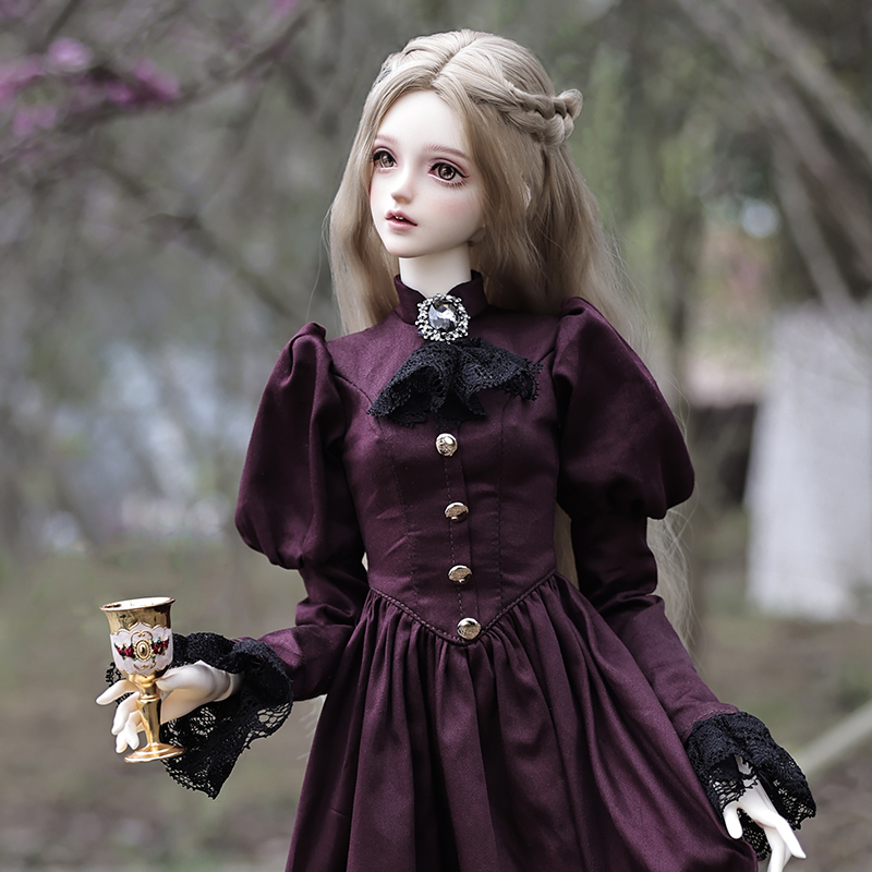 Vintage Toys Collection - Muñeca reina BJD 1/3, hermosa y