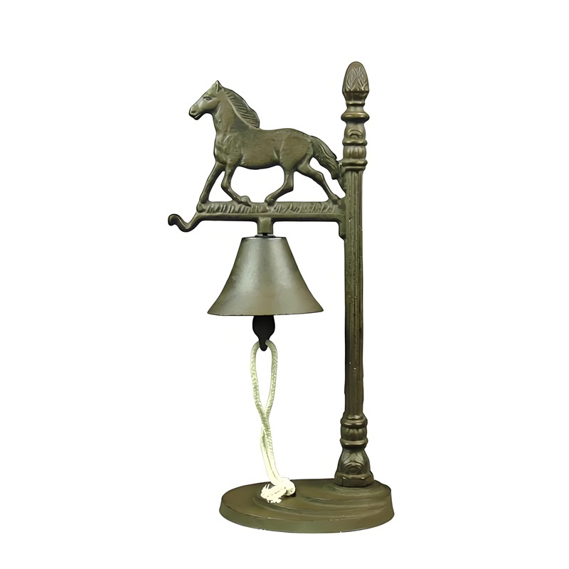 Vintage Collectible Bells - Campana de comedor vintage de hierro