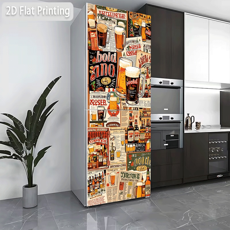 Vintage Collectible Classics - Pegatina para Refrigerador, Pegatina para Lavavajillas,