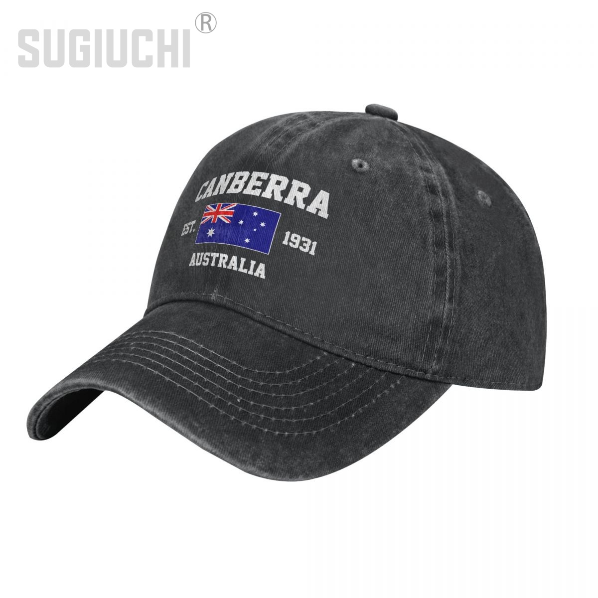 Canberra Vintage & Collectible Centre Reviews - Bandera de Australia EST.1931 Canberra Unisex