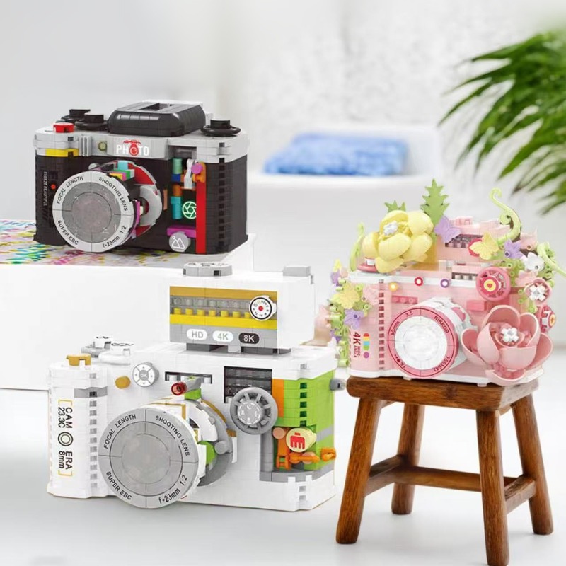 Collectible Vintage Cameras - Bloques de Construcción de Cámara Vintage,