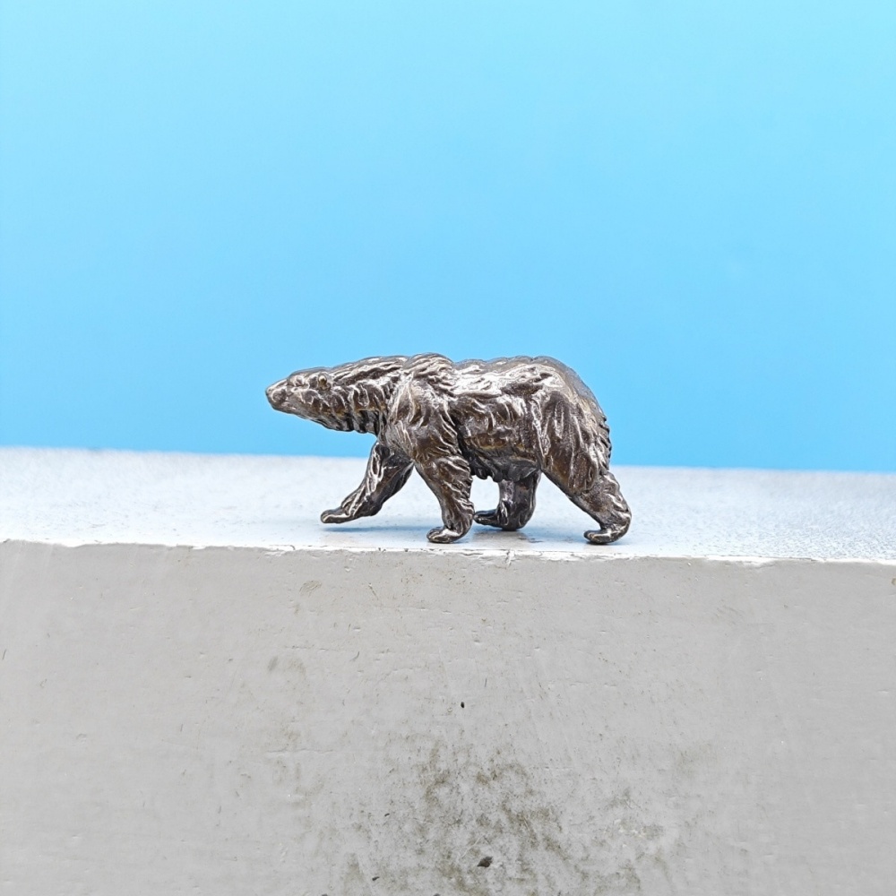 Vintage Collectible Bears - Figura Miniatura Vintage de Oso Pardo