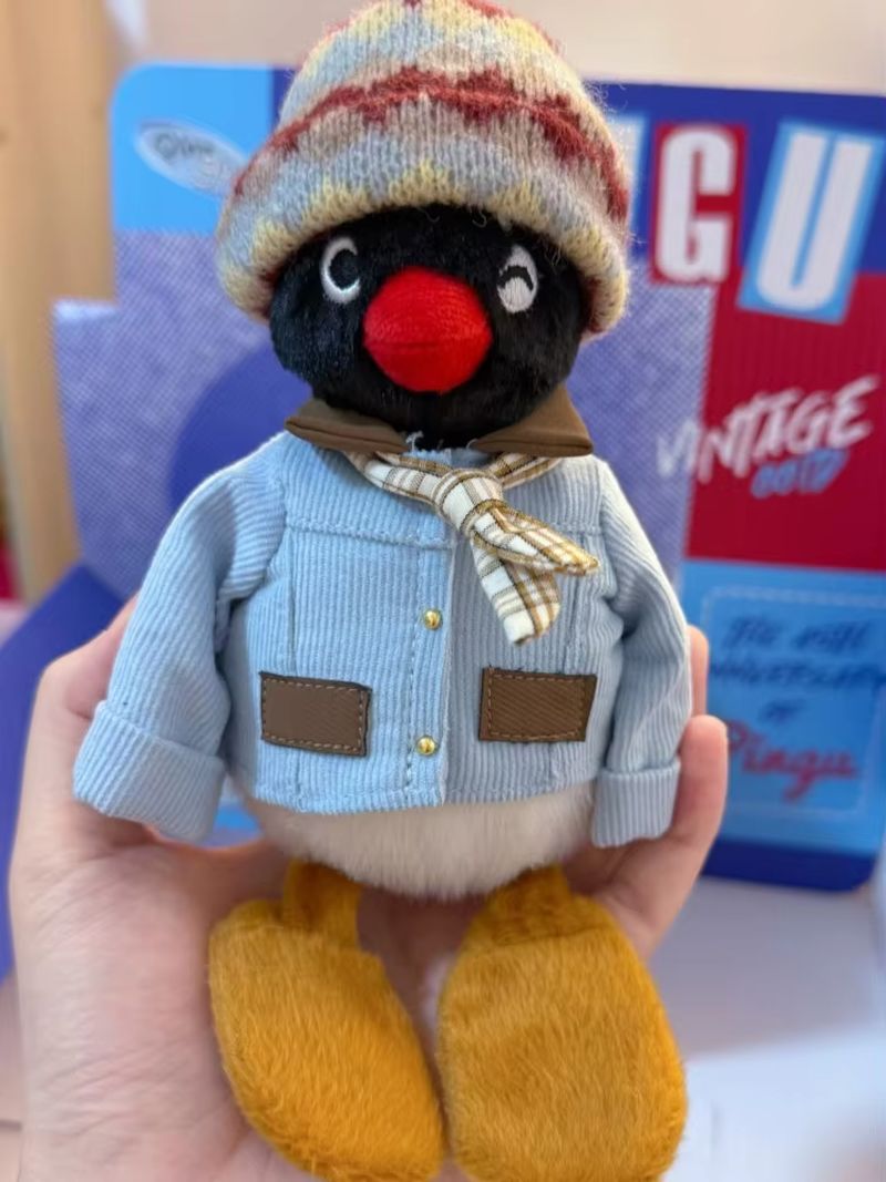 Vintage Collectible Dolls For Sale - Caja ciega Pingu 45 ° aniversario