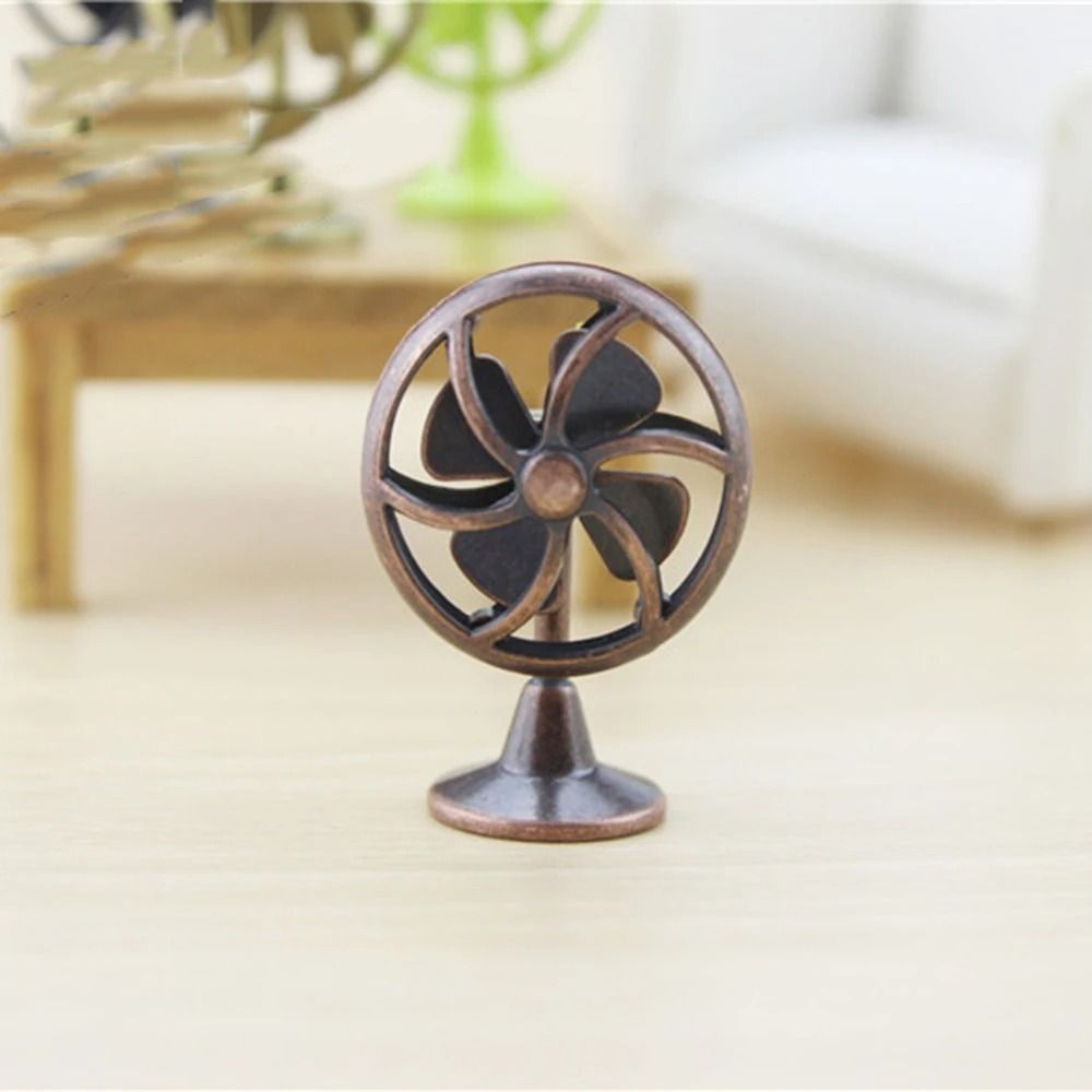 Vintage Collectible Dolls - Ventilador eléctrico creativo para casa de