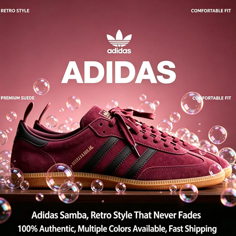 Adidas Shoes Samba - Zapatillas Adidas Samba Trefoil unisex de
