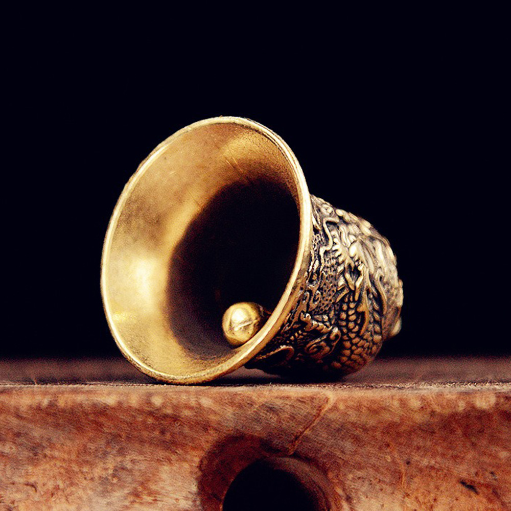 Nuevo tótem de dragón tallado  - Vintage Collectible Bells reseña y precio