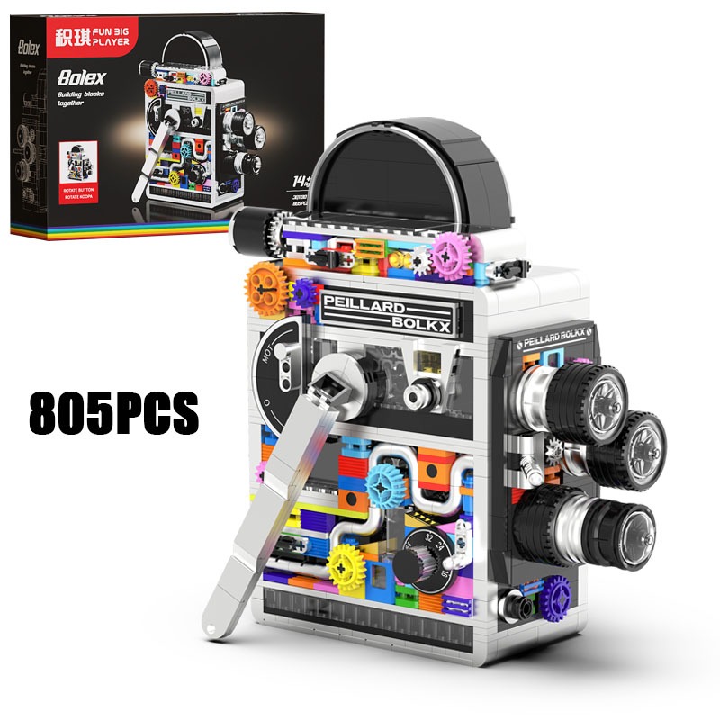 865 u 805 Piezas de Bloques de - Collectible Vintage Cameras reseña y precio