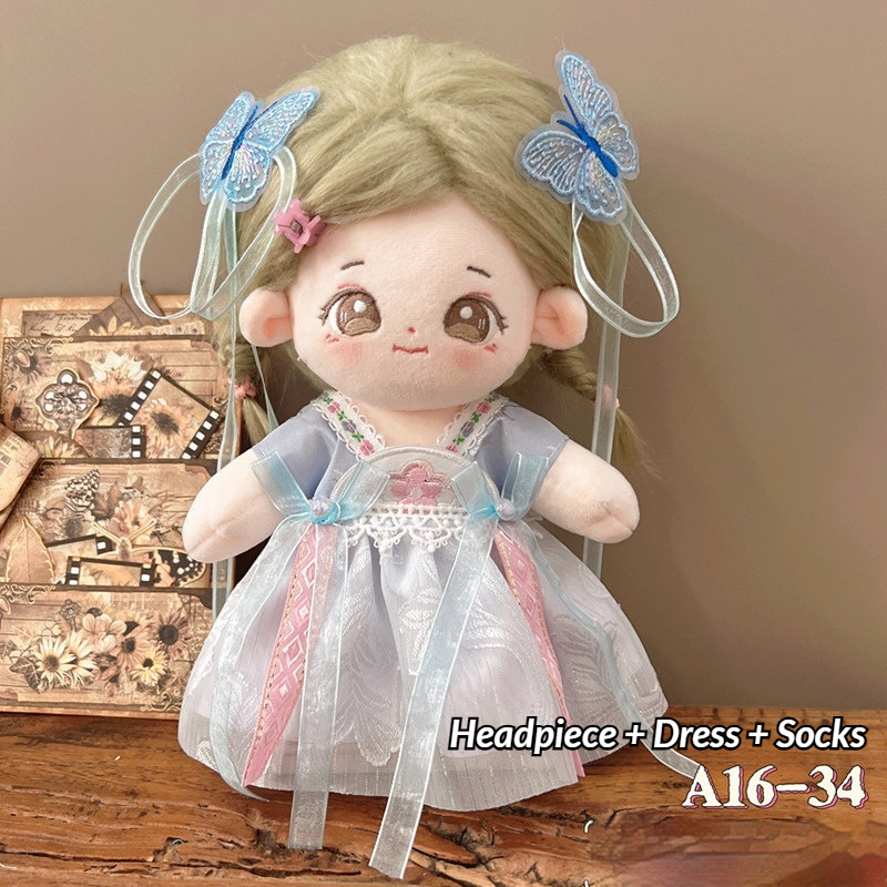 Traje de muñeca Hanfu de estil - Vintage Collectible And Vintage Dolls reseña y precio