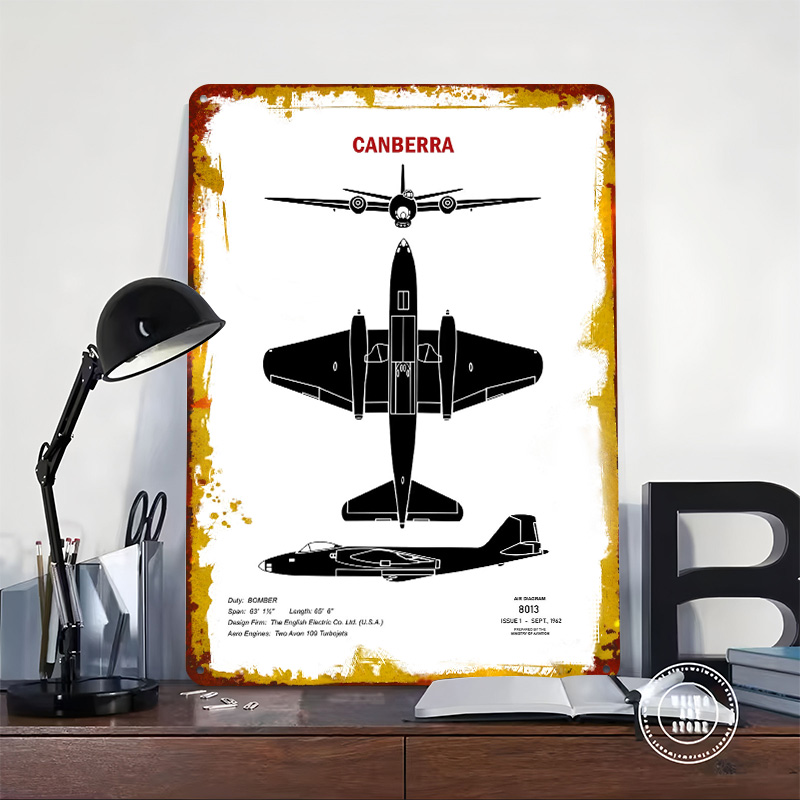 Placa de Metal Personalizada c - Canberra Vintage & Collectible Centre Reviews reseña y precio