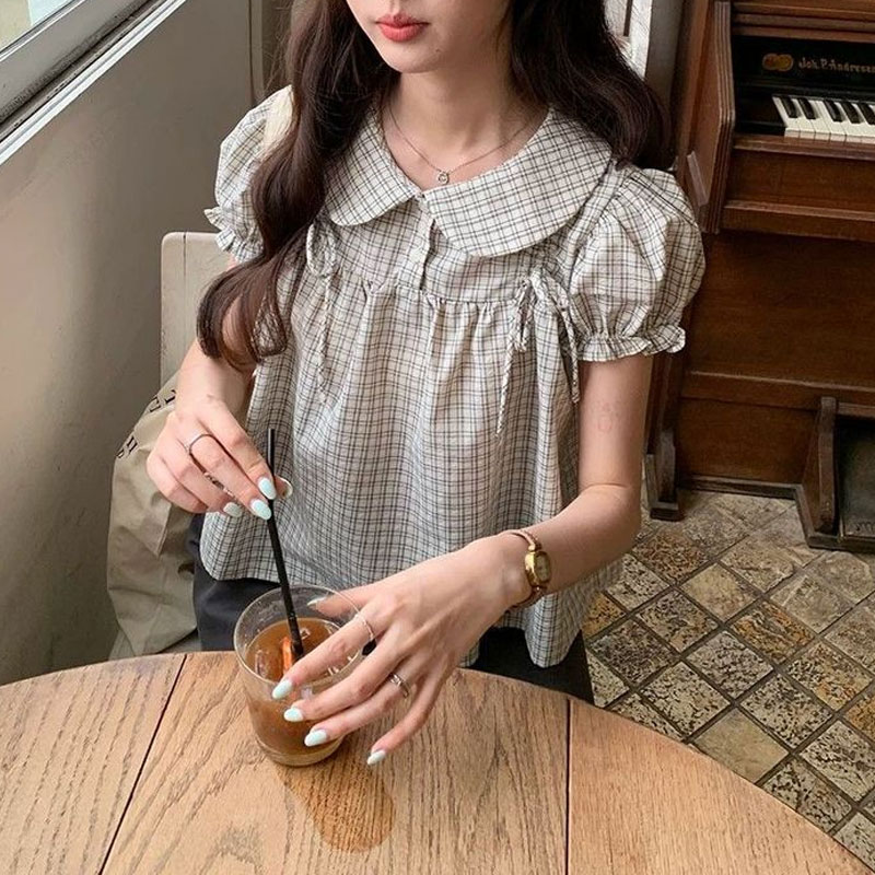 Blusa de Mujer Estilo Preppy C - Vintage Collectible Dolls reseña y precio
