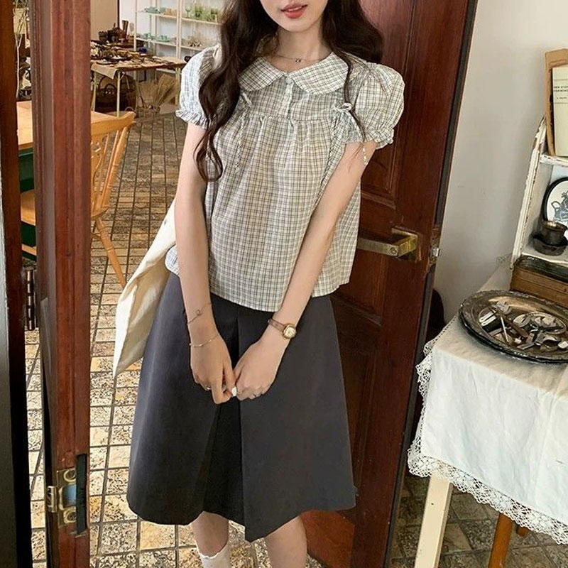 Blusa de Mujer Estilo Preppy C - Vintage Collectible Dolls reseña y precio