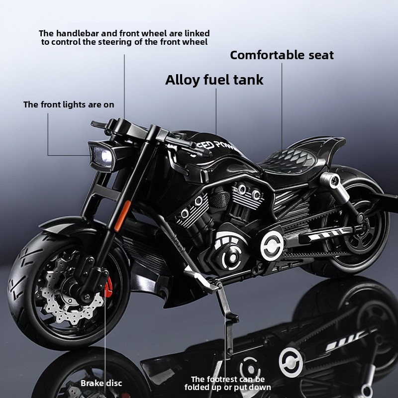 Modelo de Motocicleta Harley V - Vintage And Collectible Toys reseña y precio