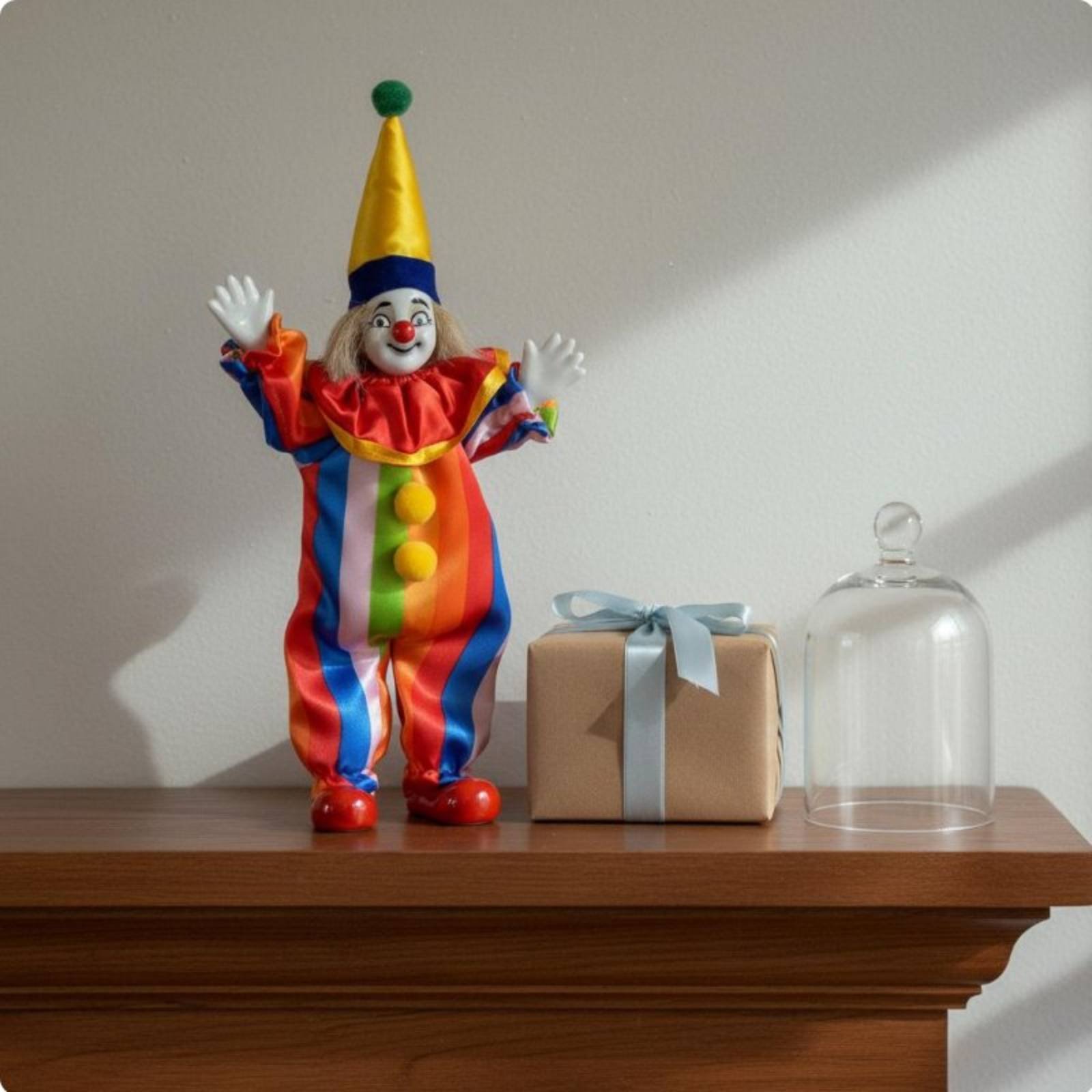 Muñeca de Payaso de Porcelana  - Vintage Collectible Dolls reseña y precio