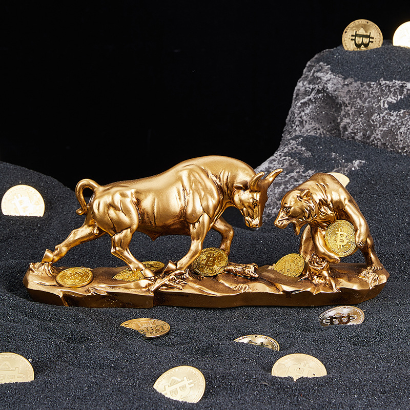 Estatua de Oso Toro Feng Shui, - Vintage Collectible Bears reseña y precio