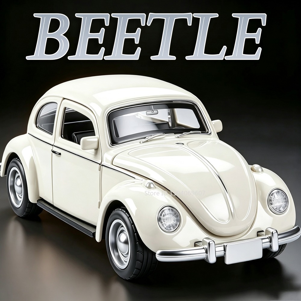 Modelo de Coche Beetle a Escal - Vintage And Collectible Toys reseña y precio