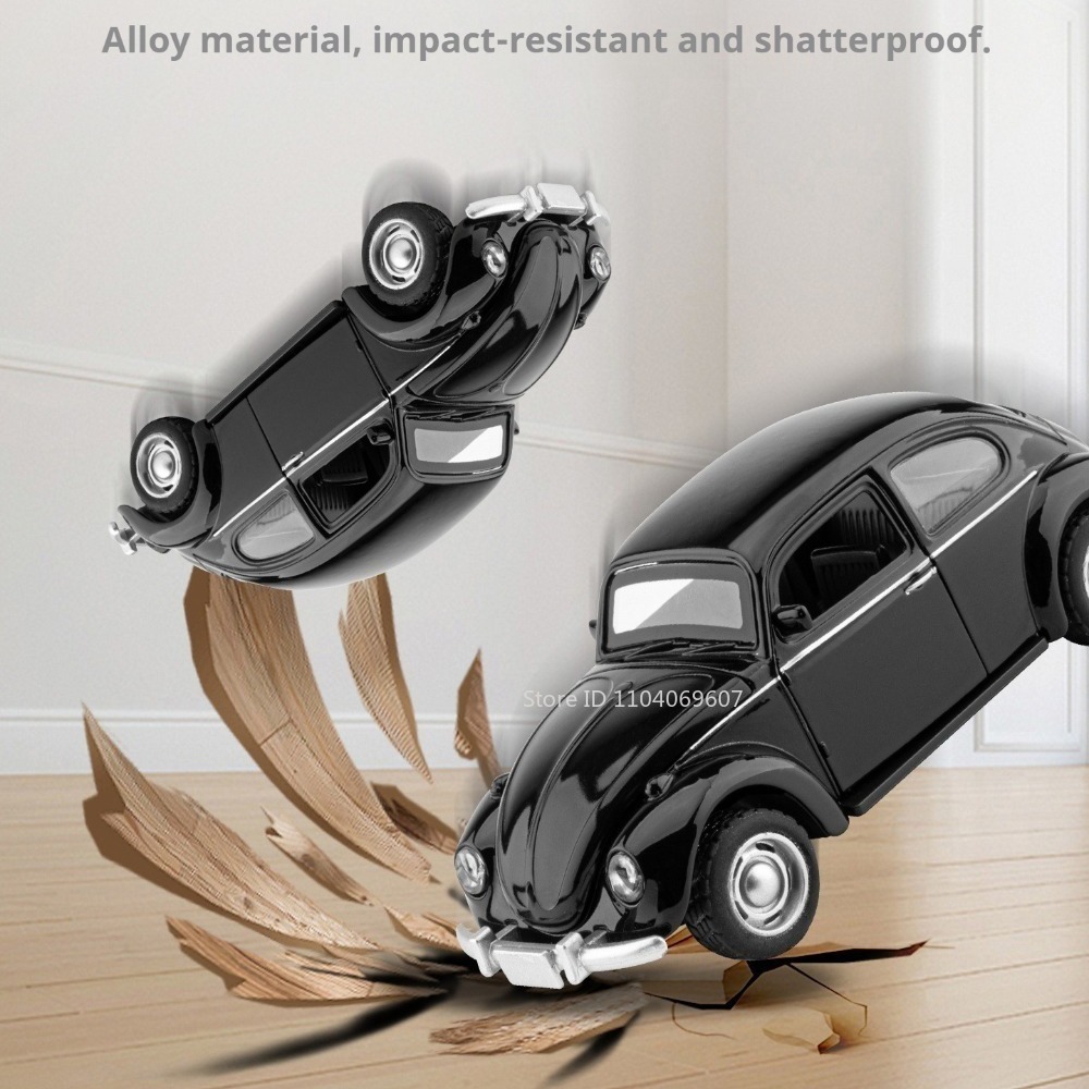 Modelo de Coche Beetle a Escal - Vintage And Collectible Toys reseña y precio