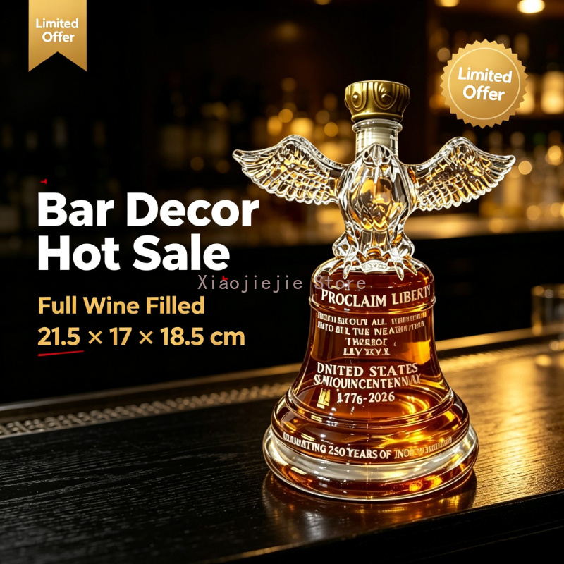 Decantador de Vidrio con Diseñ - Vintage Collectible Bells reseña y precio