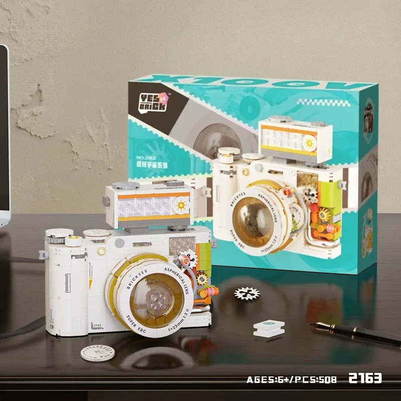 Modelo de bloques de construcc - Collectible Vintage Cameras reseña y precio