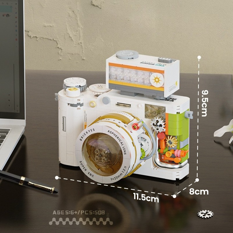 Modelo de bloques de construcc - Collectible Vintage Cameras reseña y precio