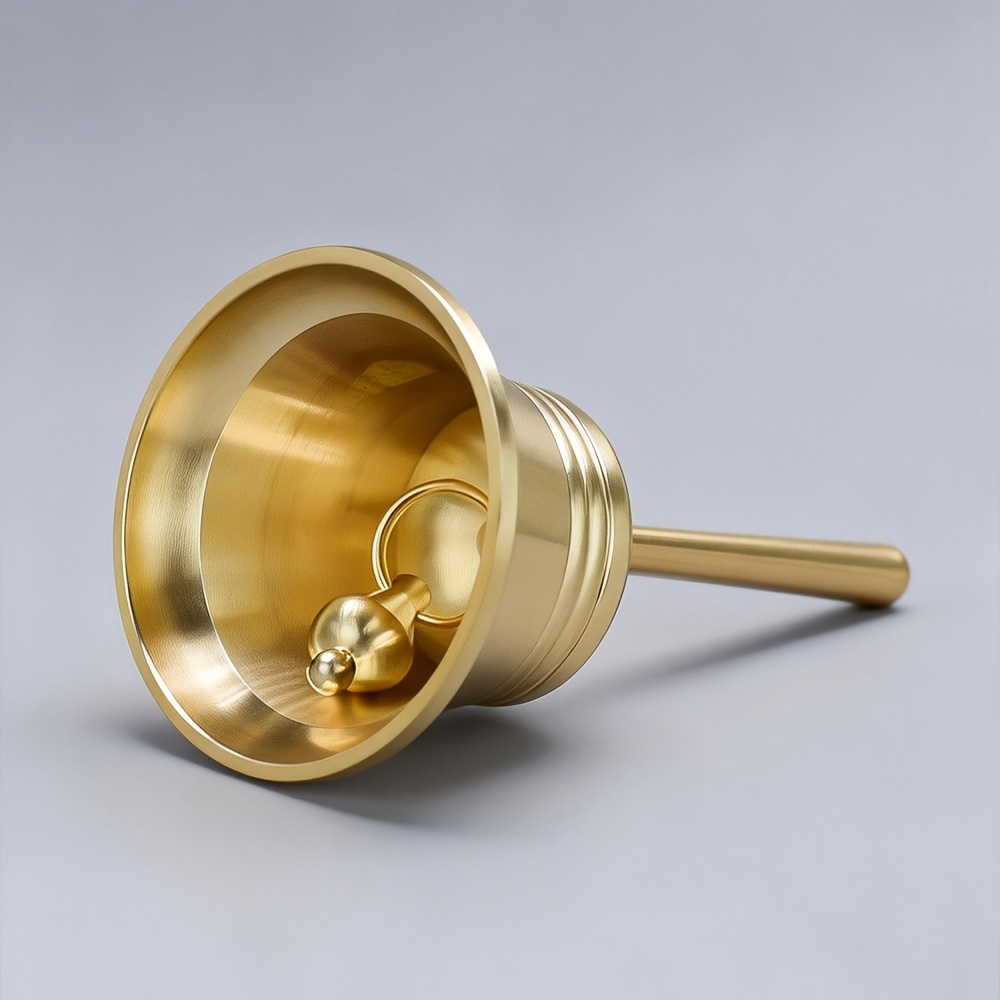 Campana de Manivela de Latón,  - Vintage Collectible Bells reseña y precio