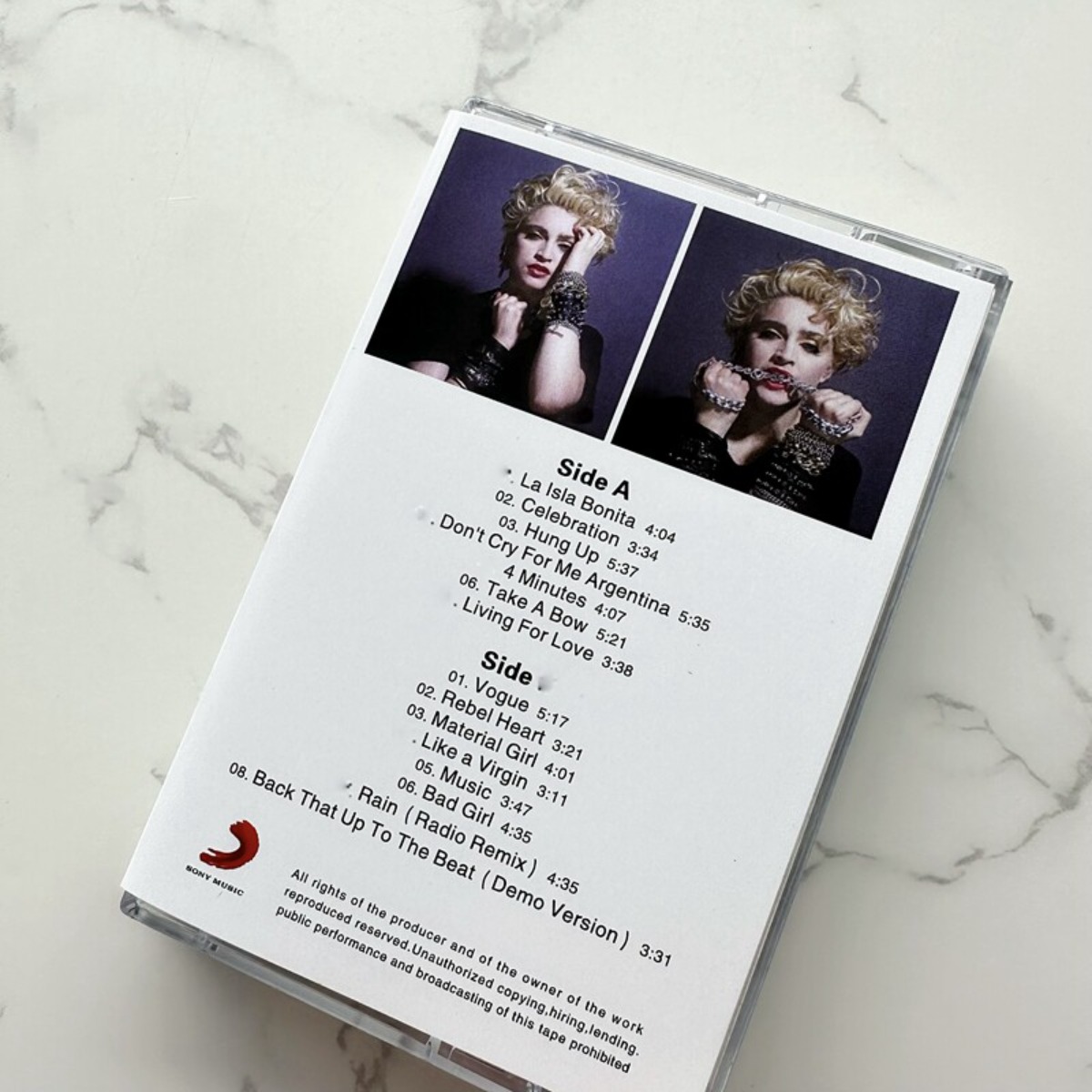Casete de Música Pop Clásica d - Vintage Collection reseña y precio